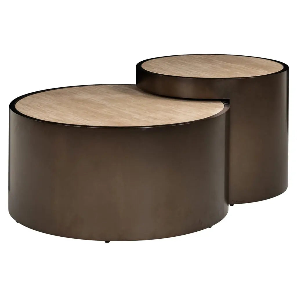 Măsuță cafea Coffee & End tables – bej (119cm)