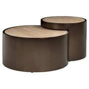 Măsuță cafea Coffee & End tables – bej (119cm)