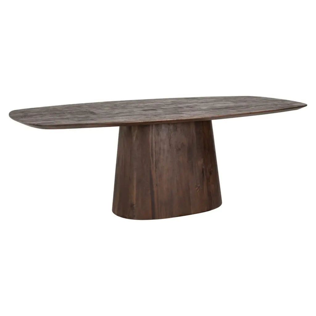 Masă dining Dining Tables – maro închis (230cm)