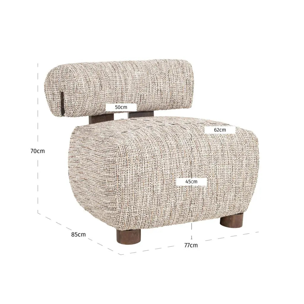 Fotoliu Lounge – CUSTOMIZED (85cm)