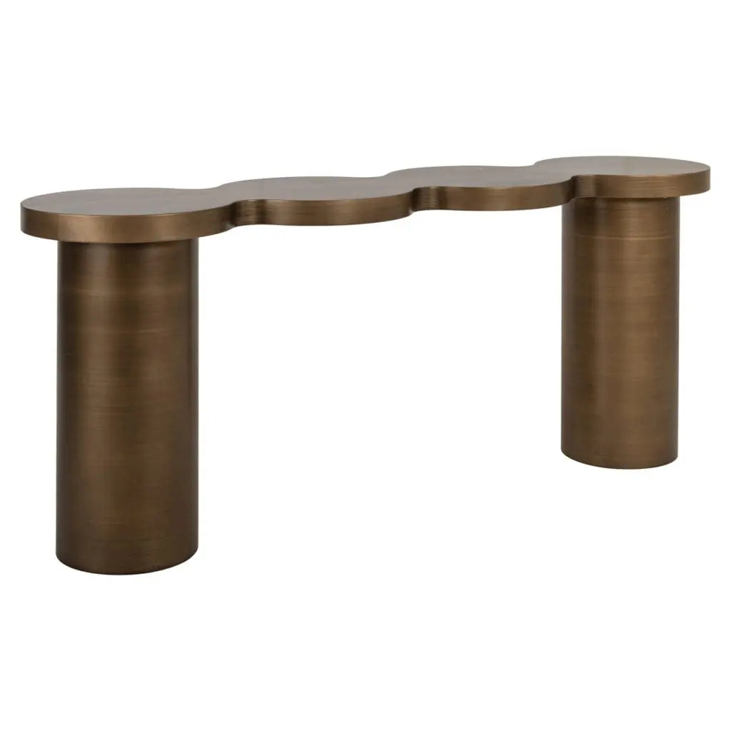 Consolă Consoles – auriu periat (180cm)