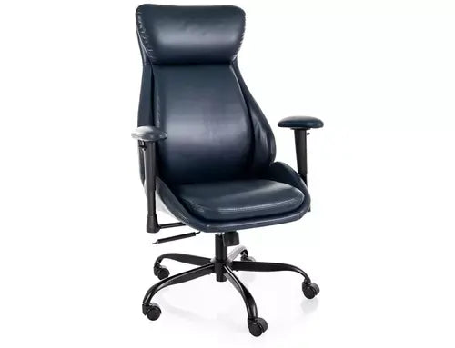 Fotoliu OBROTOWY Q-092 albastru navy