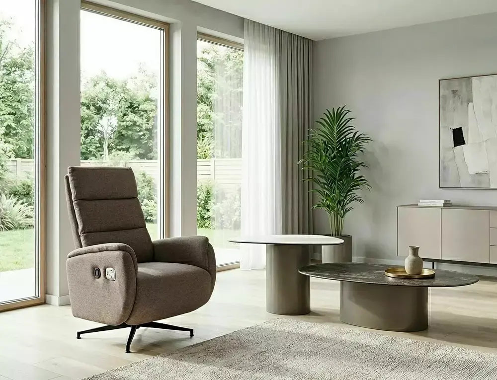 Fotoliu ROZKŁADANY FENIX Raven CAPPUCCINO 45