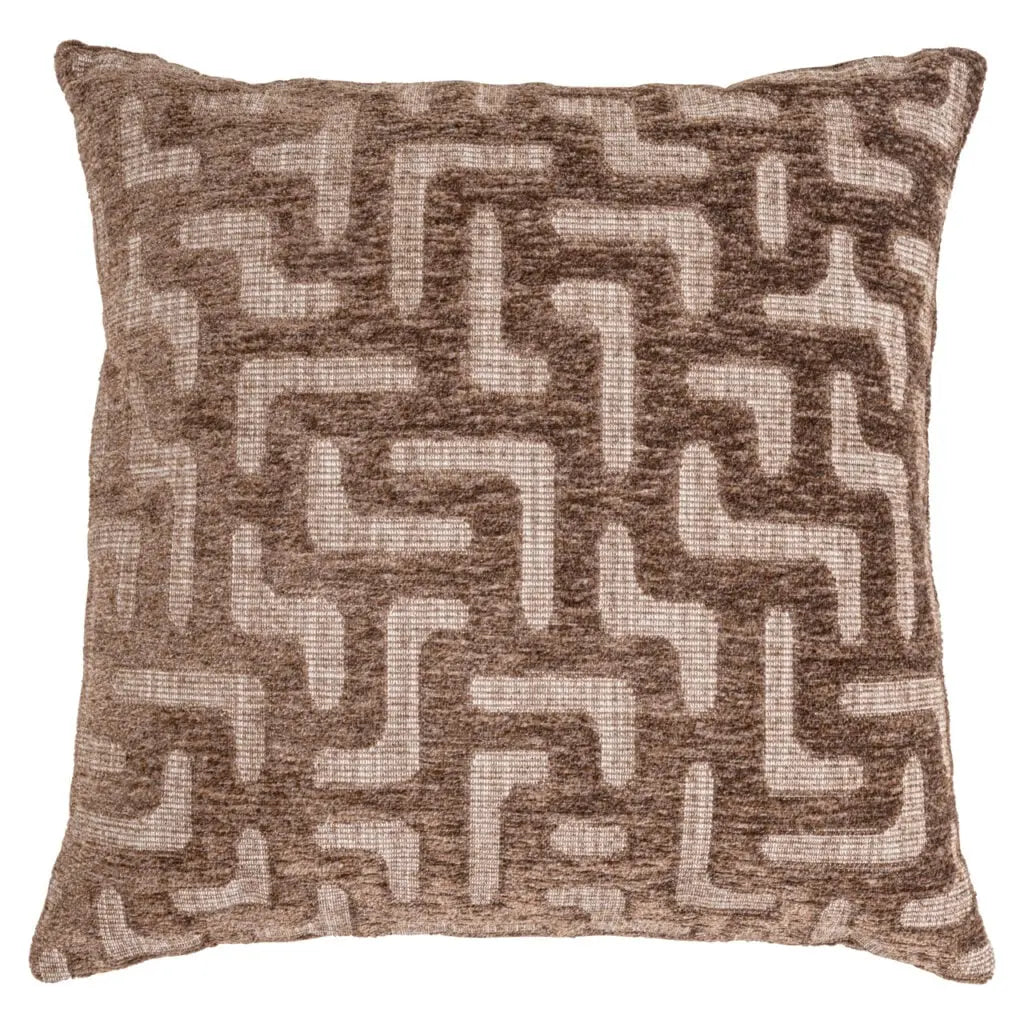 Pernă decorativă Mayfield – maro LABYRINTH