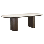 Masă dining Ritz – maro (240cm)