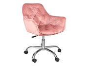 Fotoliu OBROTOWY Q-190 Velvet roz antic 52