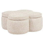 Puf Fe & Footstool Corbeau