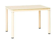 Masă dining GALANT alb/alb structură 100x60