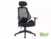 Fotoliu OBROTOWY Q-406M negru material