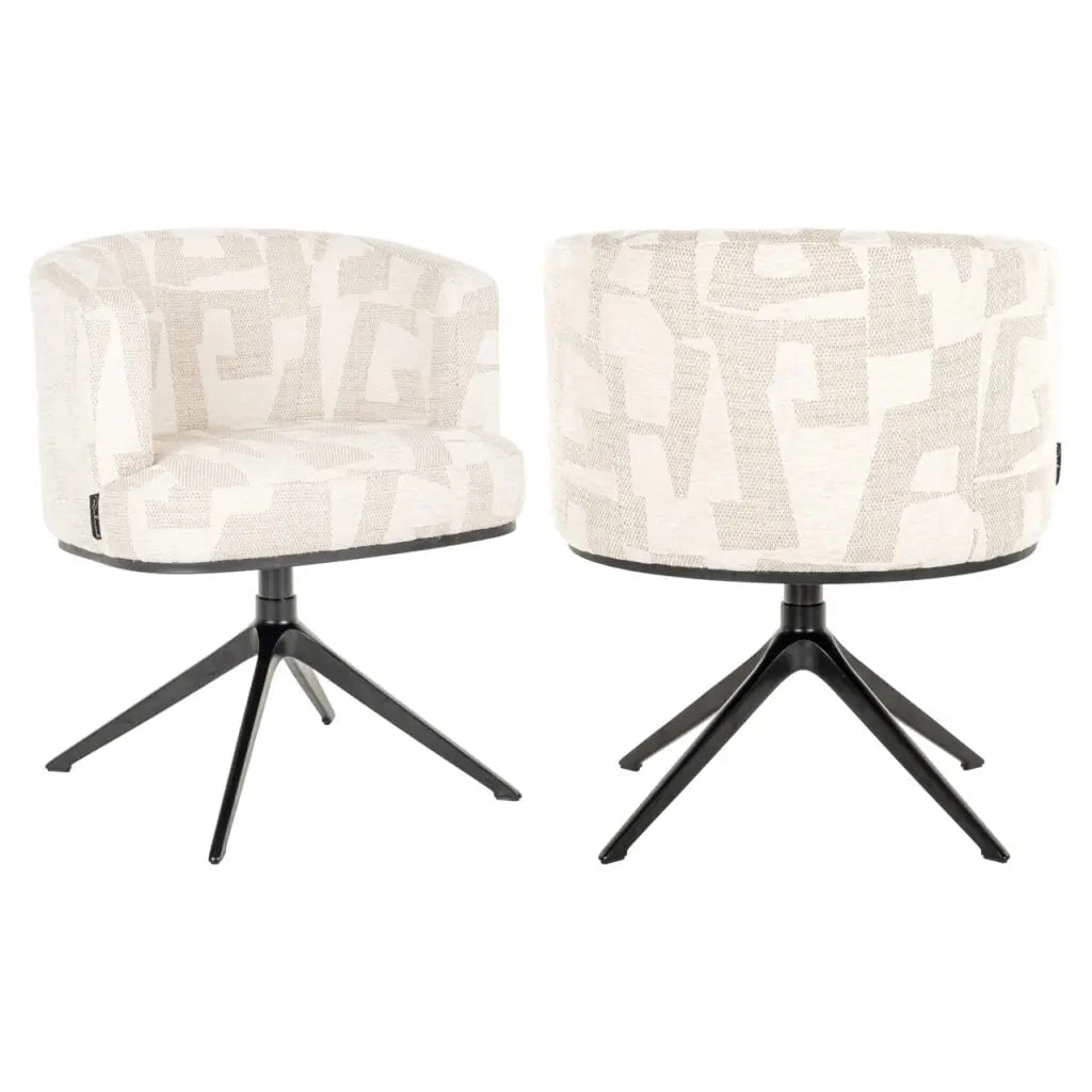 Scaun dining Dining – bej GRAFFIC