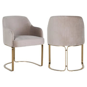 Scaun dining Soho – KHAKI catifea