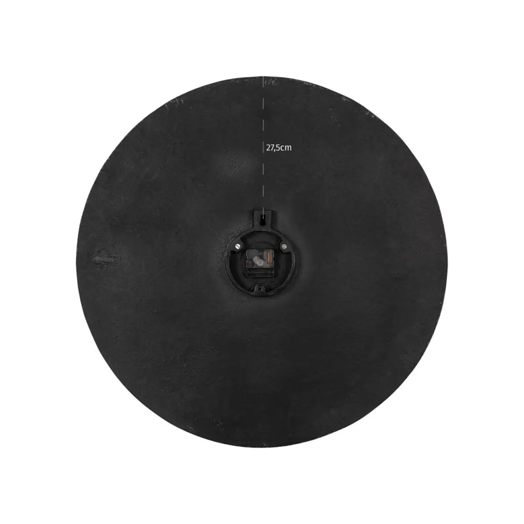 Ceas decorativ Mayfield – negru/auriu